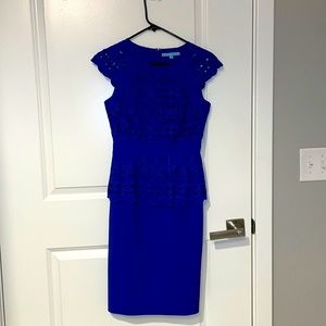 Antonio Melani Royal Blue Cocktail Dress